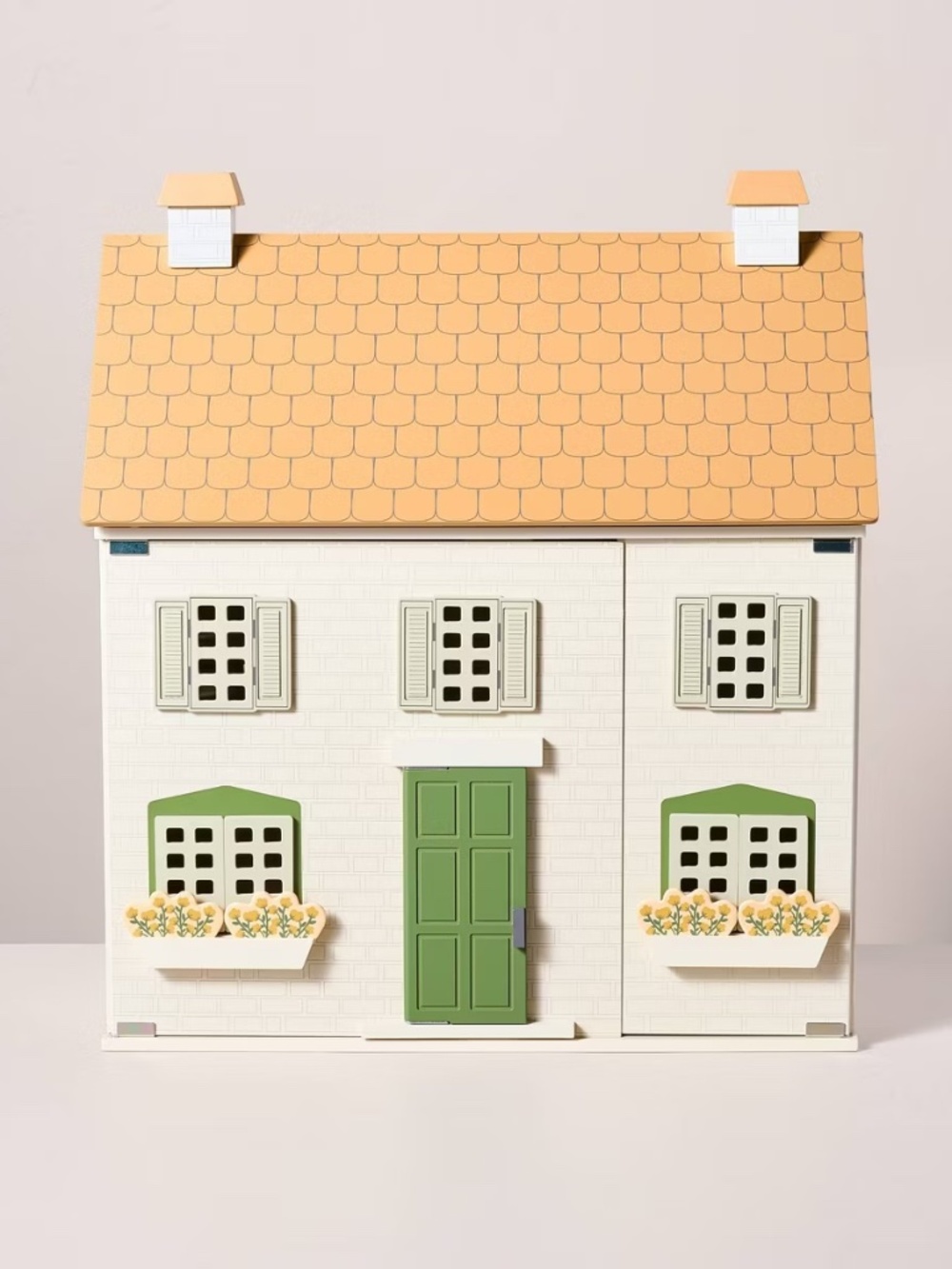 Toy Doll Townhouse with Furniture –Hearth & Hand Magnolia 20pc Cream Wood Set